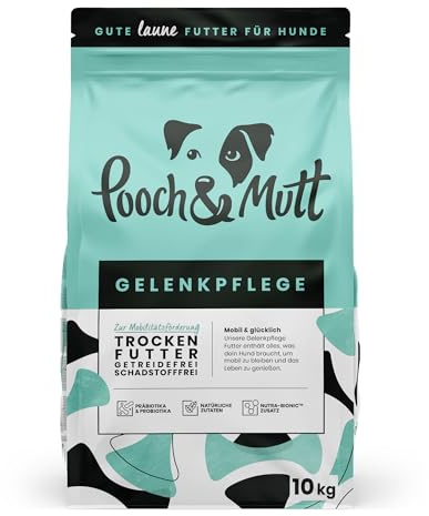 Pooch & Mutt - Joint Care, Complete Grain Free Dry Dog Food, Salmon and Sweet Potato, 10kg