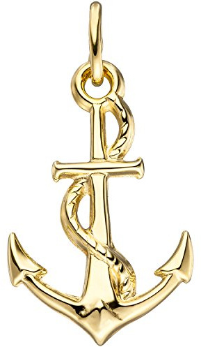 Jobo Damen-Anhänger Anker aus 8 Karat 333 Gold