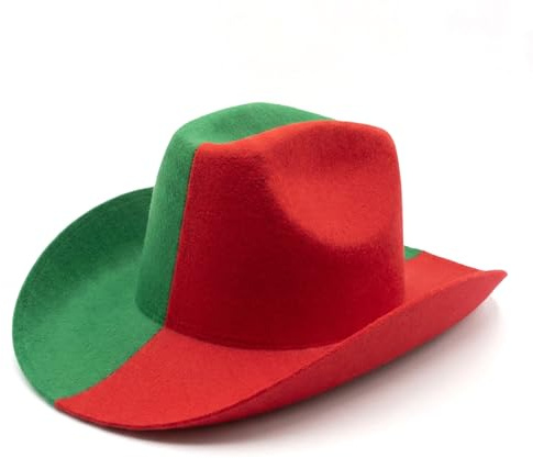 Sonia Originelli Fan Cowboy Hut Fußball WM EM Fanartikel - OneSize Fasching Party Cowboyhut Länderfarben