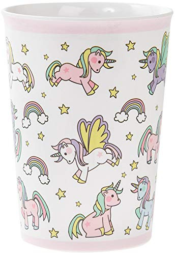 Lesser & Pavey LP42492A Children Beaker Drinking Cup | Unicorn | 1 Piece-12 oz Zubehör, Kunststoff, 10 Fluid_Ounces, 0