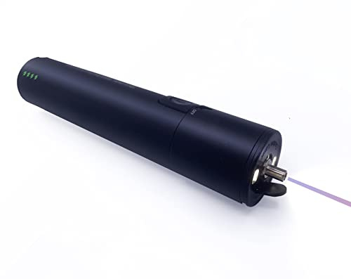 Elfcam® - 15mW FTTH VFL Tools Visual Fault Locator Equipped with 1800 mAh Lithium-ion Battery, Fiber Optic Cable Tester (15mW)