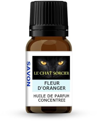 Le Chat Sorcier - Huile de Parfum pour Savon - Fleur d'Oranger (10ml)
