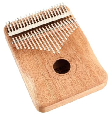 Anfänger Kalimba Log Color 21-Ton-Kalimba Kastentyp dünne Tasten Daumenklavier tragbares Musikinstrument Fingerklavier für Anfänger