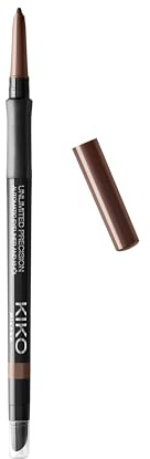 KIKO Milano Unlimited Precision Automatic Eyeliner And Khôl 12, Automatisk Ögonpenna För Det Inre Och Yttre Ögat
