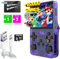 R36S Console de jeux portable rétro 64 Go avec 15 000 jeux + 26 émulateurs PS1, PSP, N64, NDS, SuperN, GameB, GBA - Linux IPS 3,5 (Violet T., 64 Go (jeux 15K)