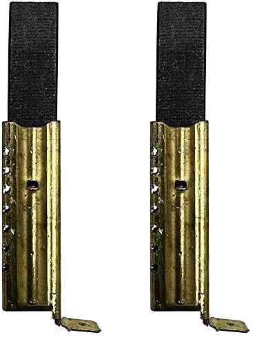 2x Kohlebürsten/Motorkohlen kompatibel mit Indesit C00196549 C00196554 C00194594, Candy Hoover 92126721 49018683, Brandt 51X9118 Waschmaschinen 5 x 13,5 x 39 mm