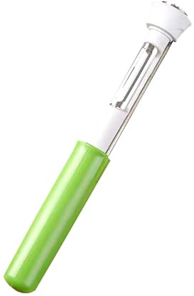 Apple Core Remover and Peeler Vegetable Peelers for Kitchen Rate 2 in 1 Retractable Fruit Pear Tools Green Size 8.86×1.3in