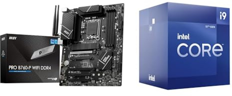 MSI PRO B760-P WIFI DDR4 Motherboard + Intel® Core™ i9-12900K Desktop Processor 16