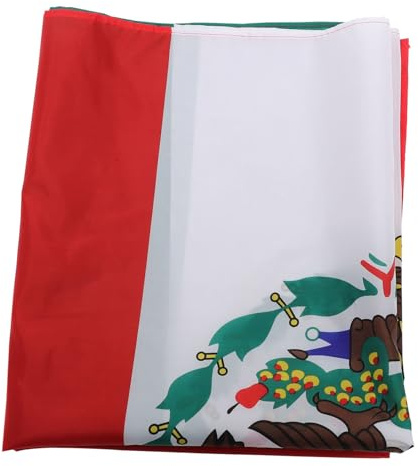 Toyvian 3 Banderas Nacionales Decorativas Para Exteriores Resistentes A La Decoloración De Poliéster De México