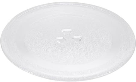 LIGIGWASH Mikrowellen Glas Drehteller 24,5cm Robuste Glasplatte Für Mikrowellen Langlebiges Bruchsicheres Material Als Ersatz Für Mikrowellenteller Zubehör Für Mikrowellenherde