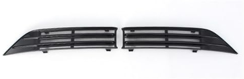 Calandre Voiture Grille De Calandre Avant Anti-insectes Et Anti-poussière Pour BYD Pour ATTO 3 2022-2023 Pour Yuan Pour Plus Accessoires De Voiture Calandre Grille(Bright black-2 pieces)