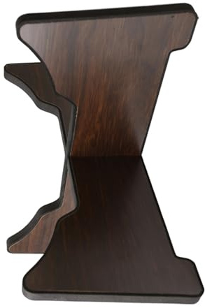 PRETYZOOM Steel Tongue Drum Ständer aus Holz Bodenhalter Rutschfest Langlebig für Ethereal Handpan Trommel Display und Aufbewahrung