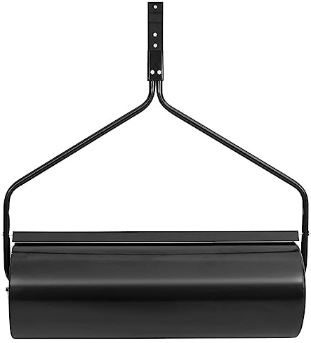 Generico Rullo da Giardino a Spinta Nero 63 L Ferro,Casa e Giardino,Prato e Giardino,Giardinaggio,Attrezzi da Giardinaggio,Rulli per Prati,Multicolore,17.2 kg,154466