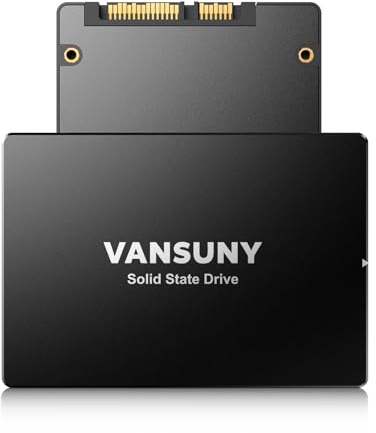 Vansuny Disco Duro ssd 128 GB SSD SATA 2.5 SATA III 6 GB/s SSD Interno 128 GB 3D TLC NAND tecnología para actualización de PC o portátil Memoria y Memoria para Profesionales de TI/Creadores/Empresas