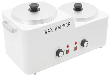 Wachswärmer Wachs, Doppelter Wachswärmer 600W 220-240V, Elektrischer Wachsschmelzer 9L 50-120°C Temperaturregelung für häuslicher Friseursalon