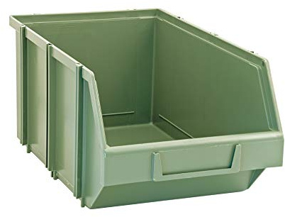 Contenitore sovrapponibile in PEHD Mobil Plastic Modello 4K - Verde