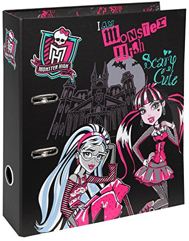 Undercover MHIN0630 - Schulordner A4 Monster High, Rücken 8 cm