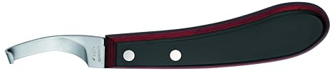 F.DICK Hufmesser CHAMPION-CURVED (Gekröpft Rechts-Kurz-Schmal; Griff Schichtholz; Carbonstahl; Klinge: 65 mm) 62462100