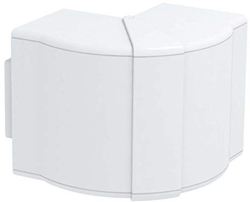 obo-bettermann System canalizacion – Angulo, abgewinkelt Außen Variable 70 x 110 mm reinweiß 9010