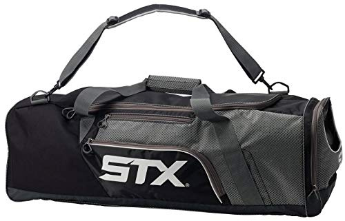 STX Lacrosse Challenger Lacrosse Equipment Bag, Black, 42-Inch