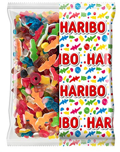 HARIBO Happy Life Assortiment de Bonbons Gélifiés Sachet Vrac, 2kg