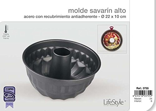 Lifestyle-Molde savarín alto 22cm x 11cm