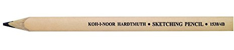 Koh-I-NOOR 1538 N4b001ks 4B Skizzieren flach Bleistift (12 Stück)