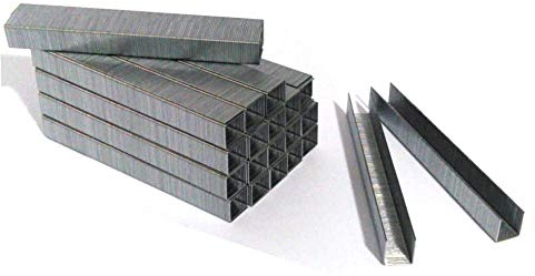 FAST WORLD SHOPPING ® Juego de 5000 grapas metálicas, 12,8 x 14 mm, brocas, grapadora neumática, aire comprimido