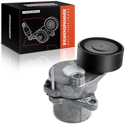 Frankberg Spannrolle Riemenspanner Keilrippenriemen A6512001370 | Kompatibel mit SLK R172, S-Klasse V221 W221, E-Klasse W212, C-Klasse Coupe C204, E-Klasse T-Model S212