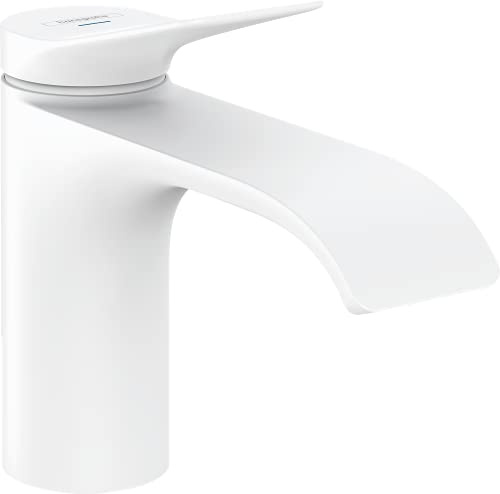 hansgrohe Vivenis Pillar tap 80 for cold water without waste set, matt white, 75013700