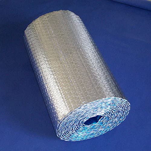 Aluminium Dampfsperrfolie Dampfsperre Dach Innen Dampfsperre zur Dämmung Dampfsperrfolien zur Dachisolierung Dach dampfsperre sauna Dampfsperren,Dachisolierung Selbstklebend (Size:1x10m/3.2x32.8ft)