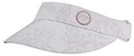 Callaway Damen Golf See The Break Hat 2024 Visier, Weiss Tropisch, Einheitsgröße EU