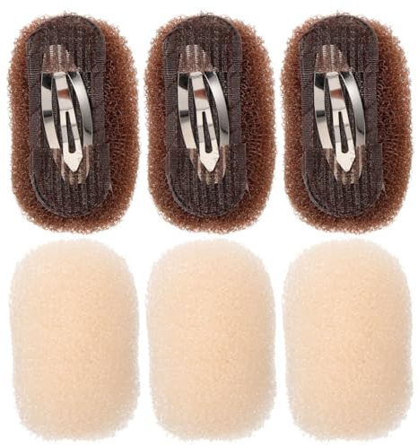 minkissy 6 Stück Bump It Haarspangen Volumen Clip Schwamm Haarbasis Für Natürliches Haarvolumen Styling Zubehör Für Frauen Frisuren