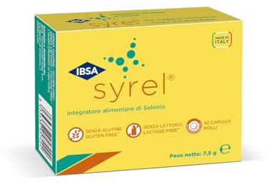 Syrel | 30 capsule molli | Integratore alimentare a base di selenio