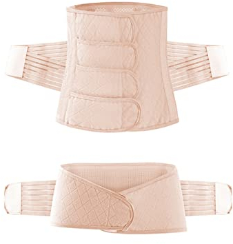 AYFES Bauchgurt Nach Geburt 2 in 1 Postpartum Gürtel für Damen Bauch/Taille/Beckengürtel, Rückbildungsgürtel nach Geburt Unterstützung der Erholung Postnatal Bauchband