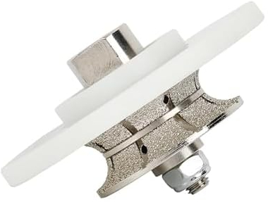 Diamant-Handprofiler/Fräser, weiße Nylonabdeckung für Granit-Arbeitsplatten, volle Bullnose (V20)