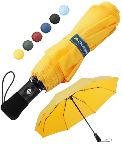 Chakipee Compact Automatic Umbrella For Men and Women Windproof 8 ribs