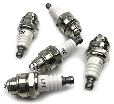 Kfz-Zündkerzen 5pcs Zündkerze for L7T BM6A BPMR7A RCJ6Y RCJ7Y WSR5F 3 3CC-49CC Trimmer Blower Autoteile