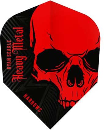 Harrows Dart Imperium | Ryan Searle Dart Flights Heavy Metal Shape No6 3 Sätze