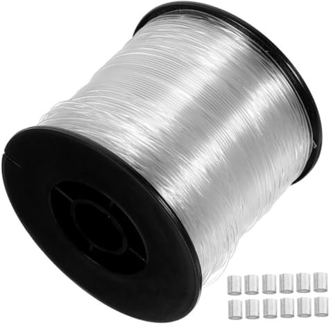 CANIGHT 1satz Klare Nylon Angelschnur Unsichtbare Transparente Schnur Für Dekorationen Schlaufen Für Vielseitige Anwendungen