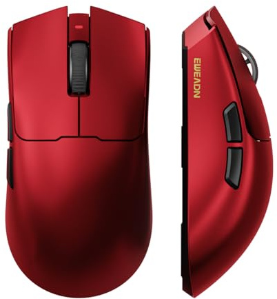 EWEADN S9 Pro Wireless Gaming Mouse, 59g Ergonomic Computer Mouse, 2.4Ghz/Bluetooth/USB-C, 8K Polling Rate, 26000 DPI, PAW3395 Optical Sensor, 250Hrs Battery Life, Programmable for PC/Win/Mac