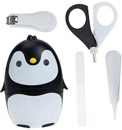 JOINPAYA Maniküre Kleinkindschere Nagelknipser Nasenreiniger Feilen Und Picker Für Sicheres Schneiden Und Glätten Von Babynägeln