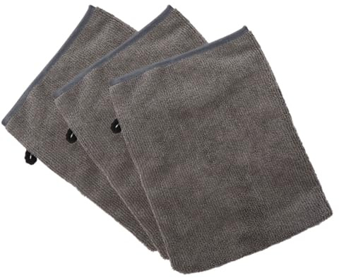 WRITWAA Microfiber Makeup Remover Gloves Soft Washable Facial Gloves 3pcs for Face Designed to Gently Clean Skin Suitable for Daily Skincare and Makeup Removal