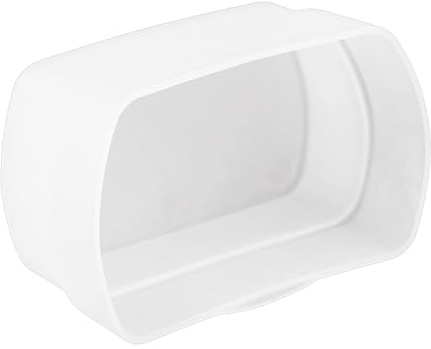 Flash Diffuser Cap Camera Bounce Dome Light Softbox Compatible for HVL-F58AM Speedlight F58AM - White