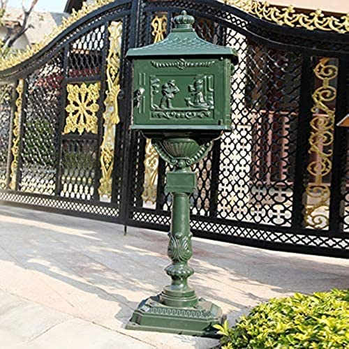 MNBVH Boîte aux Lettres de boîte aux Lettres en Fonte en Fonte