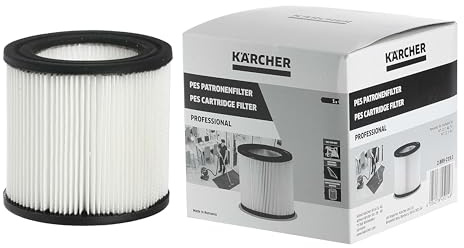 Masterpart Vacuum Cartidge Filter PES To Fit Karcher NT22/1, NT27/1, NT48/1 Wet & Dry Vacuum Cleaners 2.889-219.0