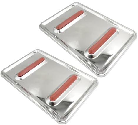 Gissroys Set di 2 tappetini da stiro resistenti alle alte temperature, facile manutenzione del ferro caldo piastra di appoggio per proteggere l'asse da stiro tappetini resistenti al calore
