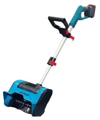 Quitanieves Eléctrico Inalámbrico De Invierno, Barredor Nieve Litio, Pala Inalámbrica For Patio, Calle, For Batería(with 1 Battery Set)