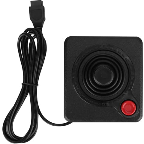 Haofy Contrôleur de Jeu avec Joystick Analogique 3D pour 2600™ | Conception Avancée et Ergonomique, Longue Durée de Vie | Convient à les Systèmes 2600 | Matériaux de Haute qualité