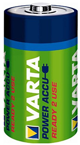 Varta Mono Rechargeable Power - Pila recargables (NiMH D, 3000 mAh)